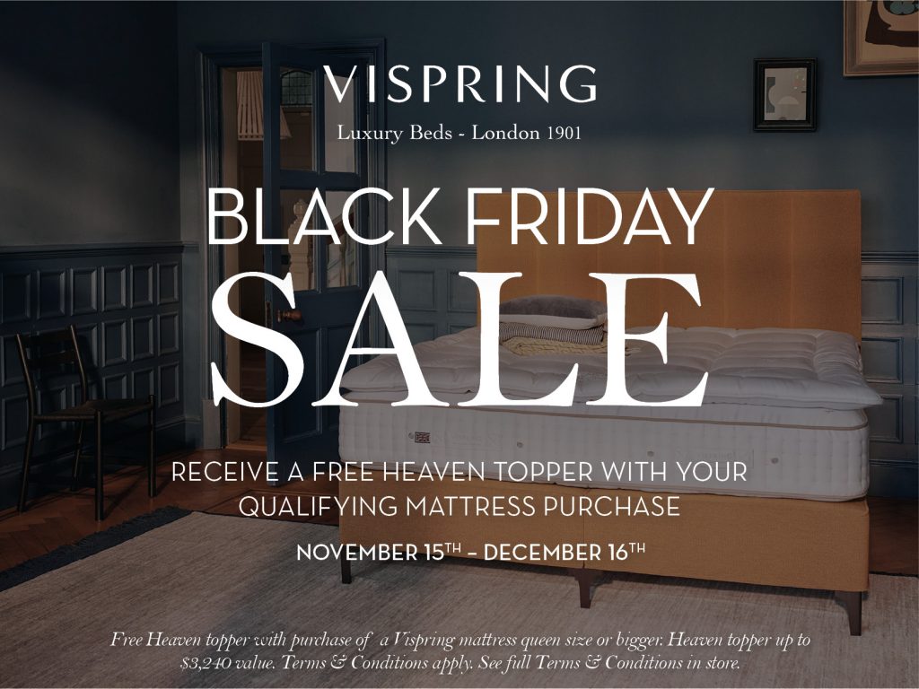 Vispring Black Friday Sale